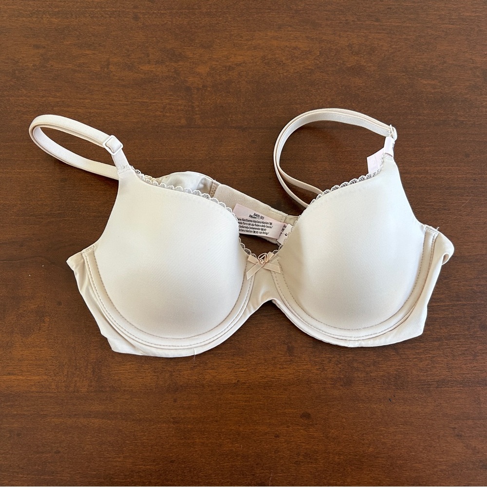 Victoria's Secret Body by Victoria lined Demi Bra in Beige, 34C, New with Tag